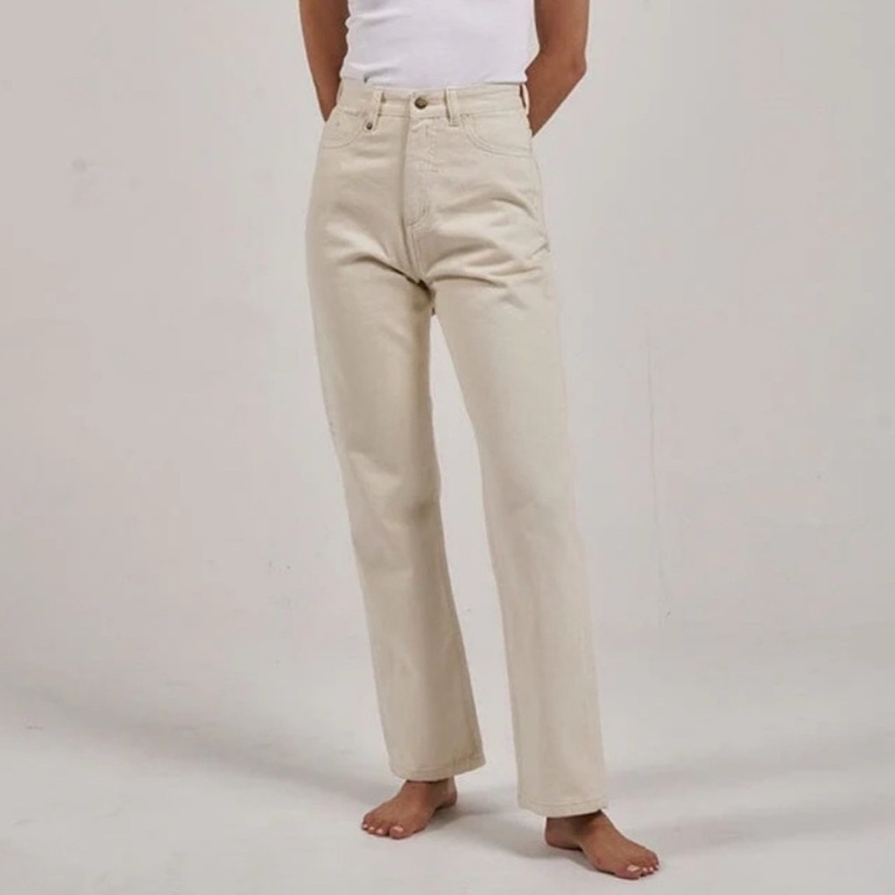 Thrills Pulp Jeans Cream Color
